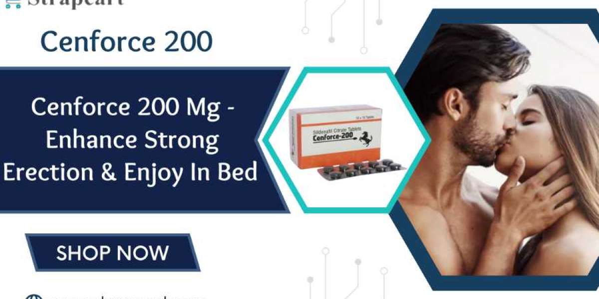Cenforce 200 mg - Buy a Generic Sildenafil citrate tablet