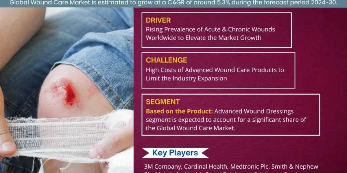 Wound Care Market Projected to Maintain 5.3% CAGR Momentum till 2030