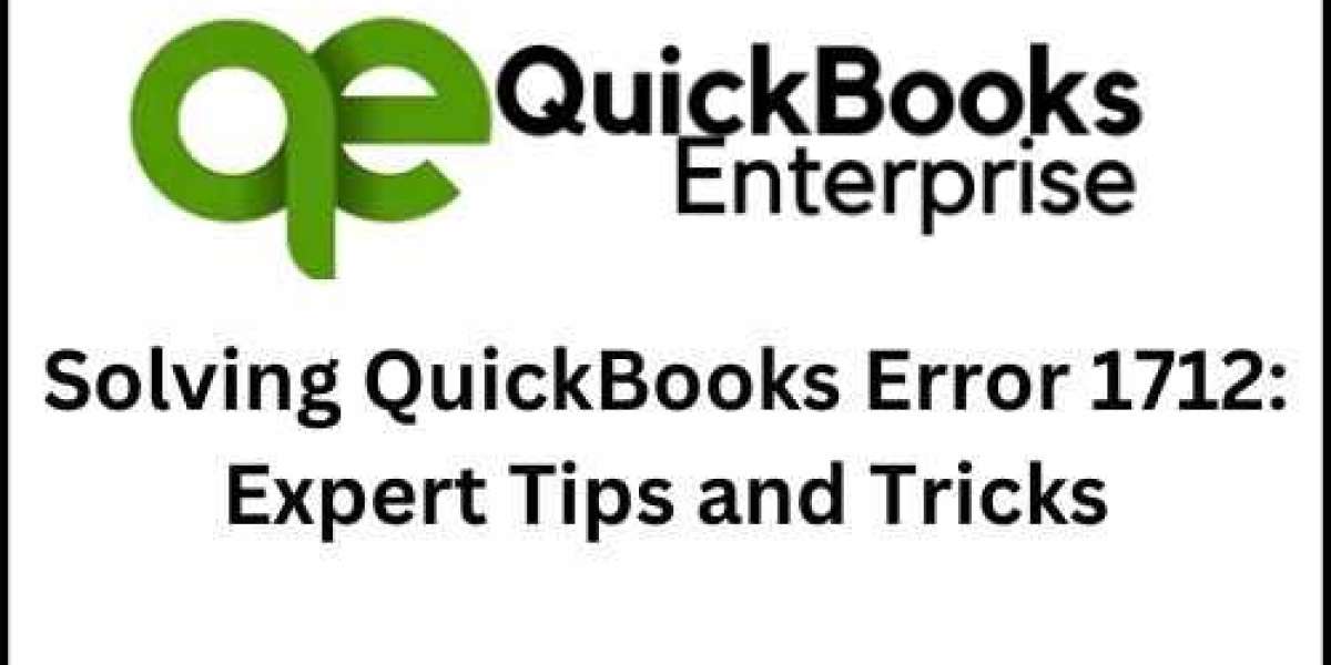 Solving QuickBooks Error 1712: Expert Tips and Tricks