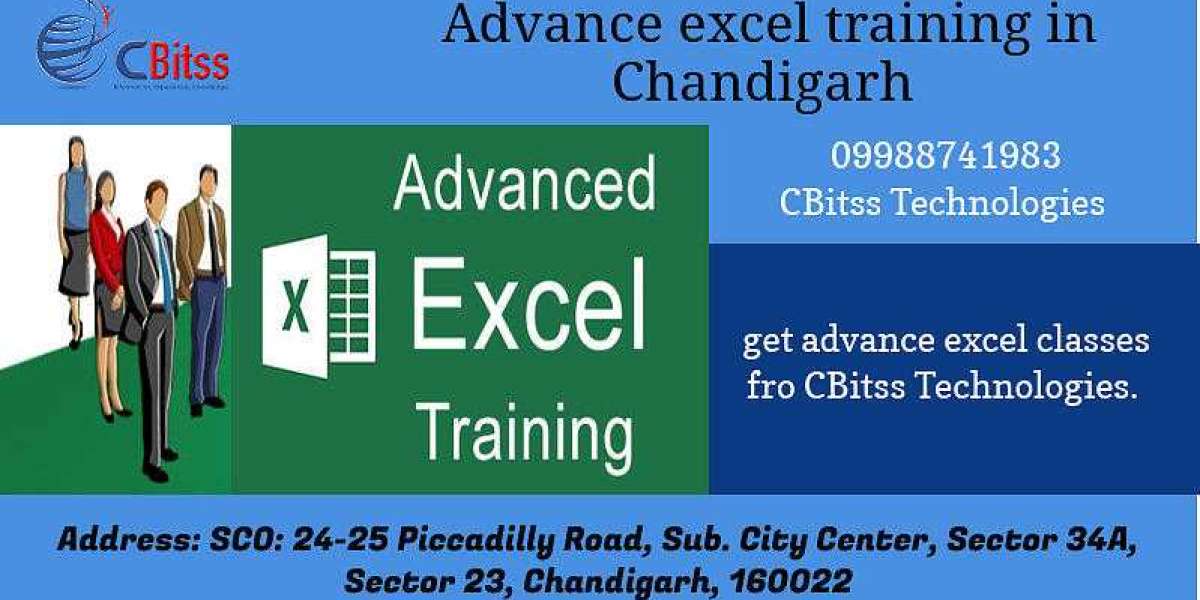 Advanced Excel course in chandigarh
