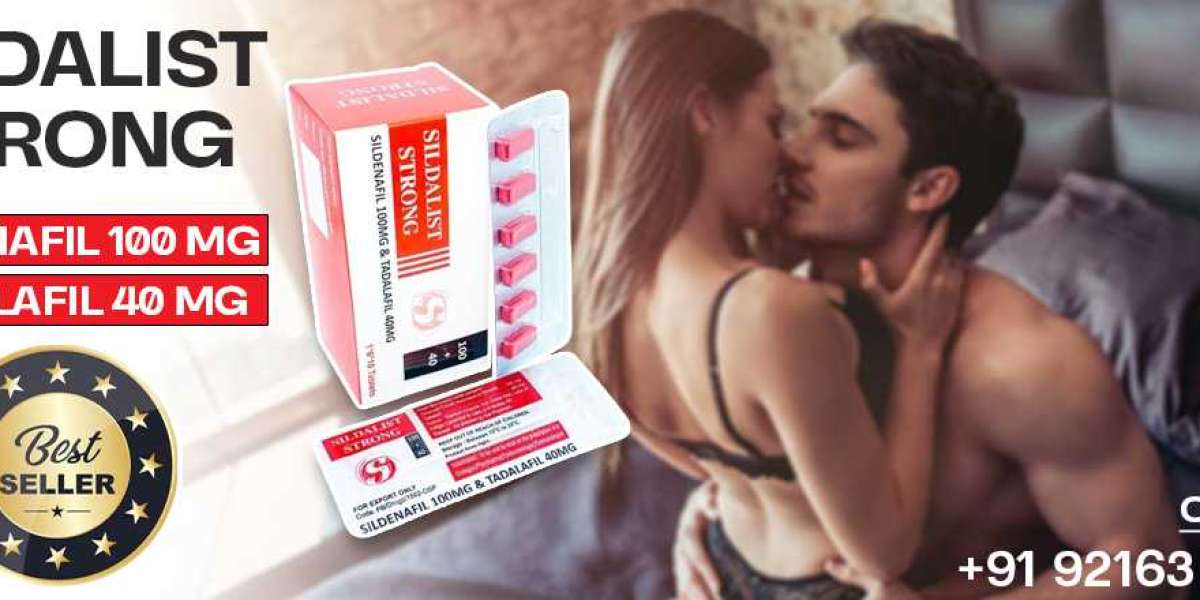 A Trusted Solution for Erectile Dysfunction With Sildalist Strong