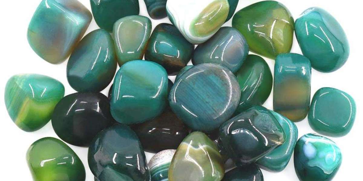 Green Agate Symphony: Nature's Harmony in Verdant Colors