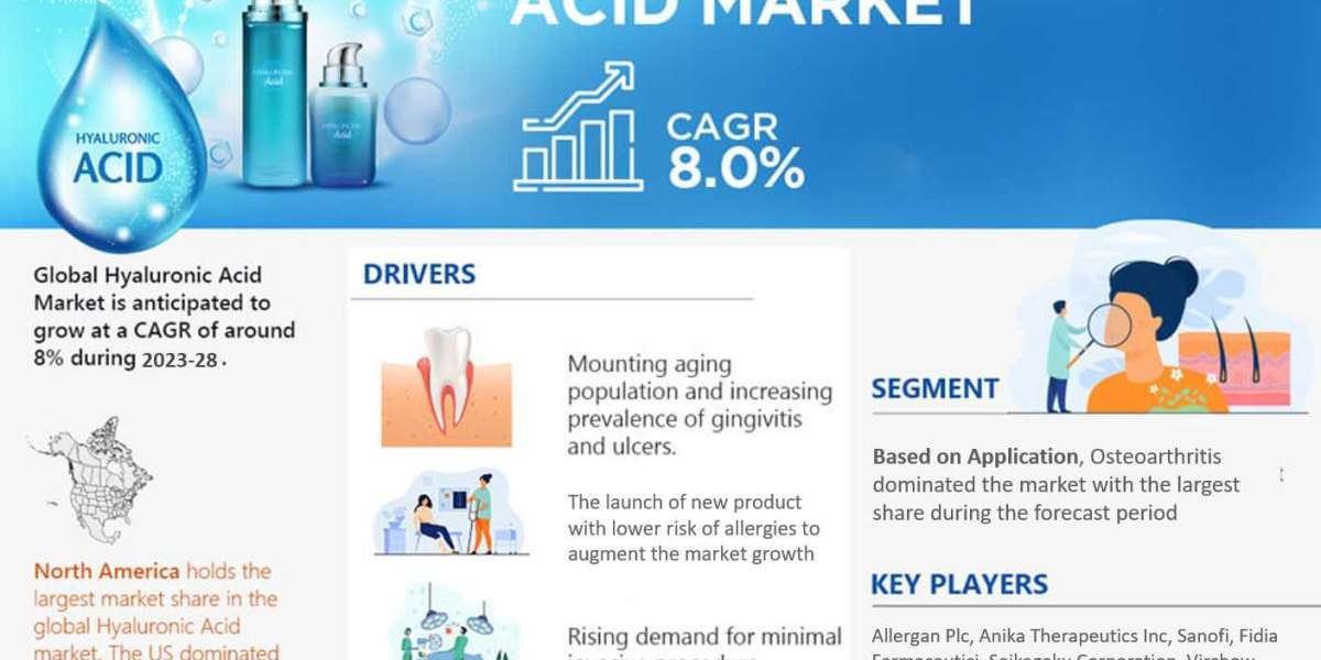 Hyaluronic Acid Market Industry Analysis, Future Demand Projections, and Forecasts Until 2028