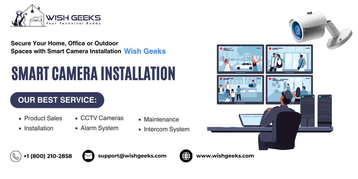 Wish Geeks Smart Camera Installation for Your Home, Office, or Outdoor Spaces